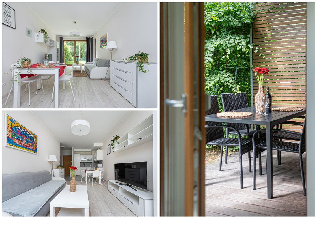 Apartament Między falą a lasem