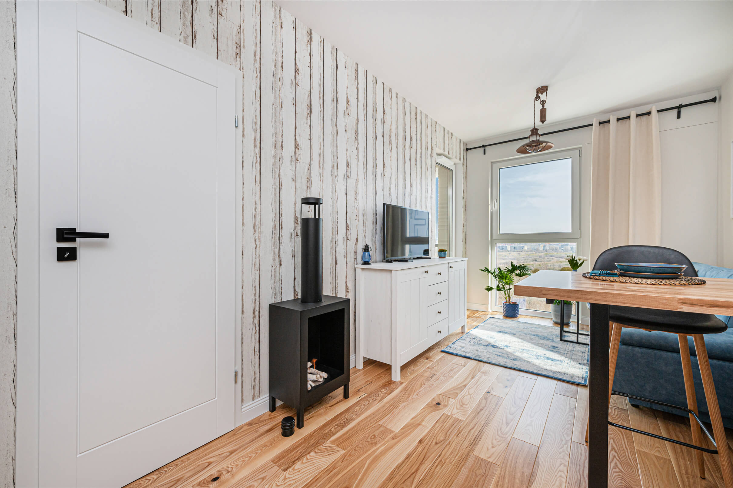 Apartament Morski Nova Letnica Gdańsk – salon