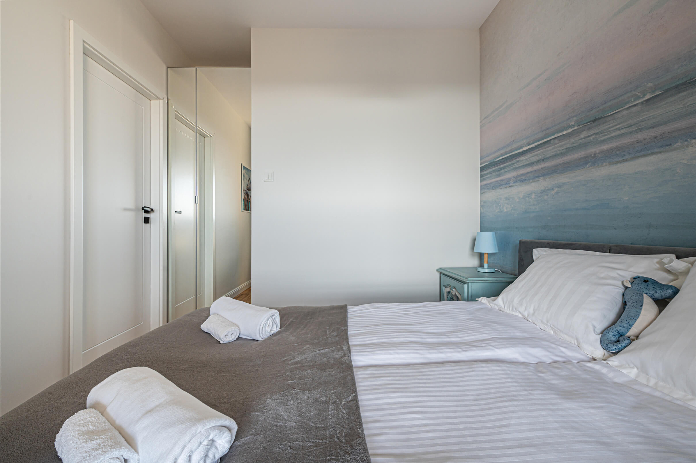 Apartament Morski Nova Letnica Gdańsk – sypialnia