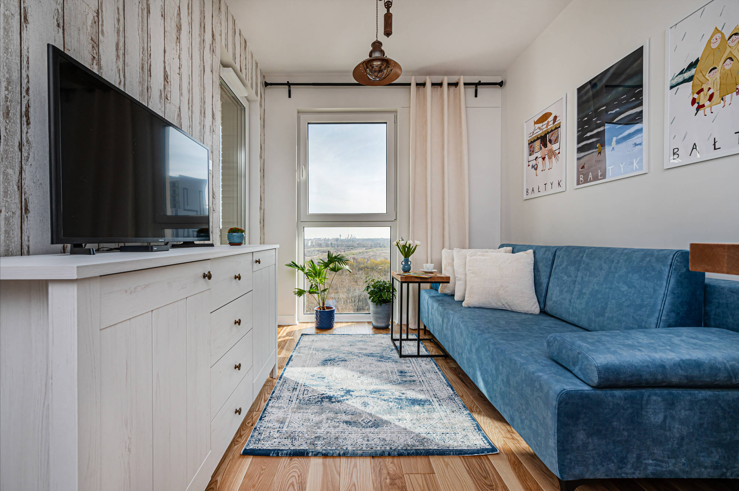 Apartament Morski Nova Letnica Gdańsk – salon