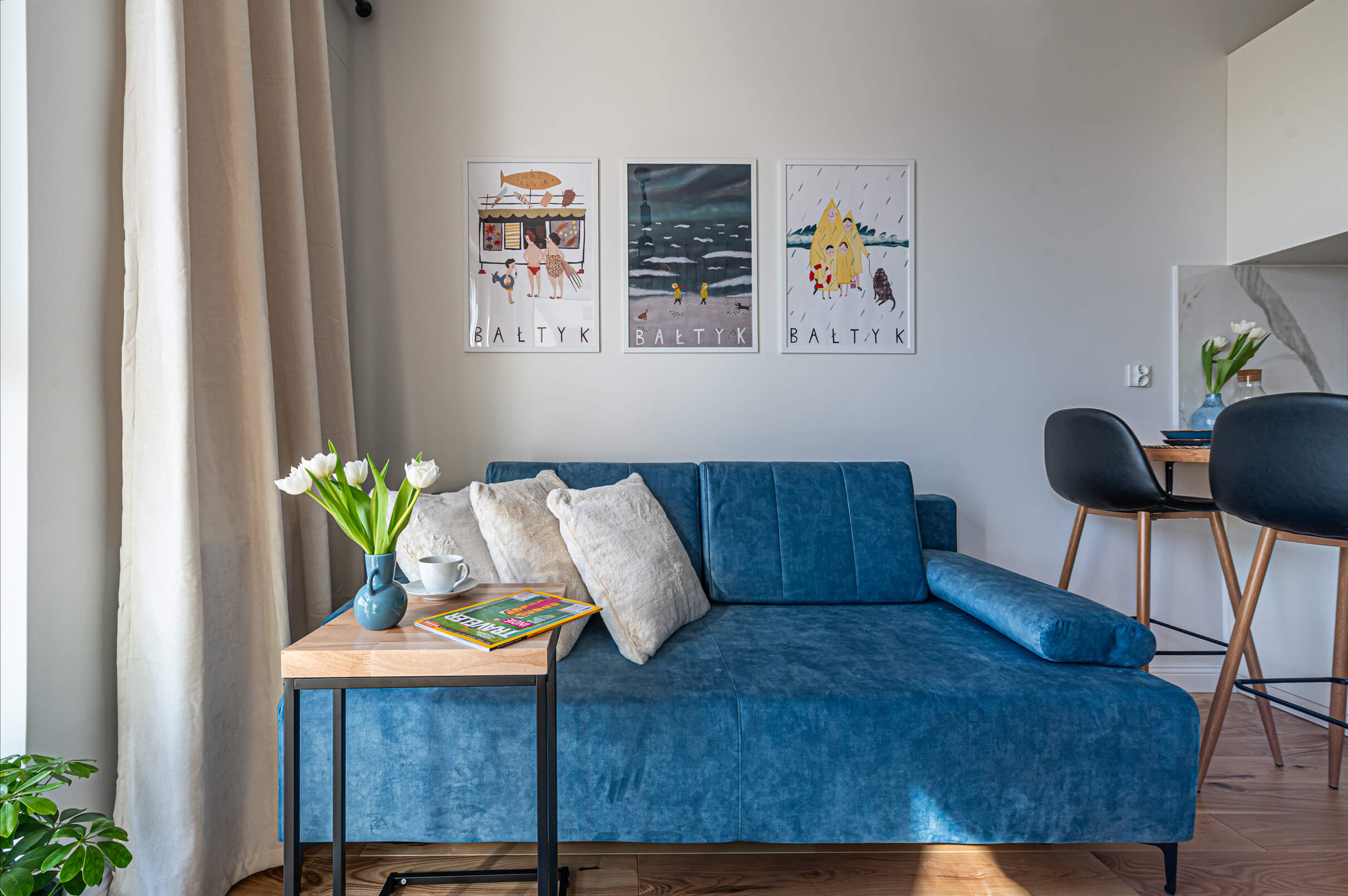 Apartament Morski Nova Letnica Gdańsk – salon