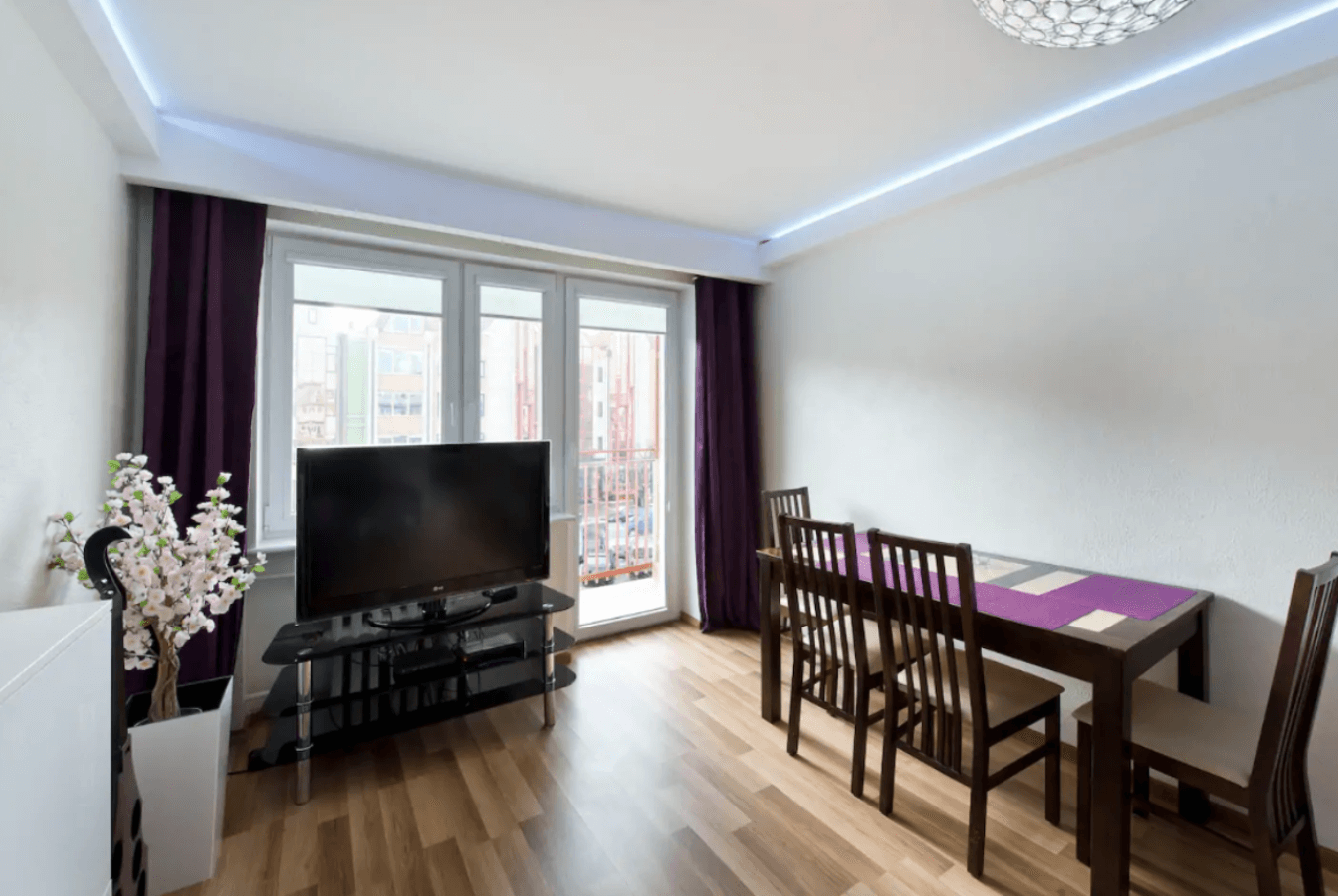 Apartament Długie Ogrody, Gdańsk – jadalnia