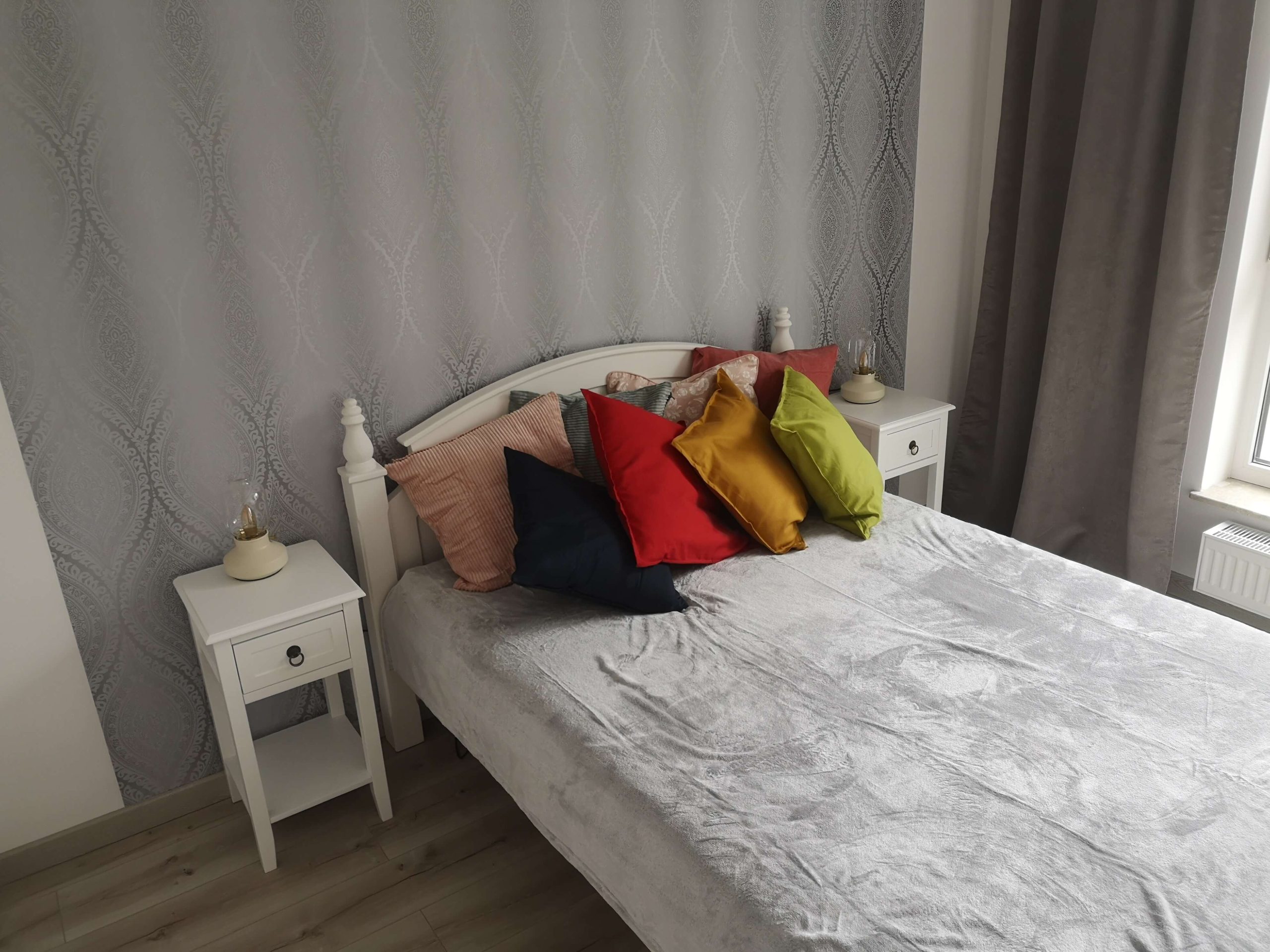 Apartament Fizylierów, Gdynia – sypialnia