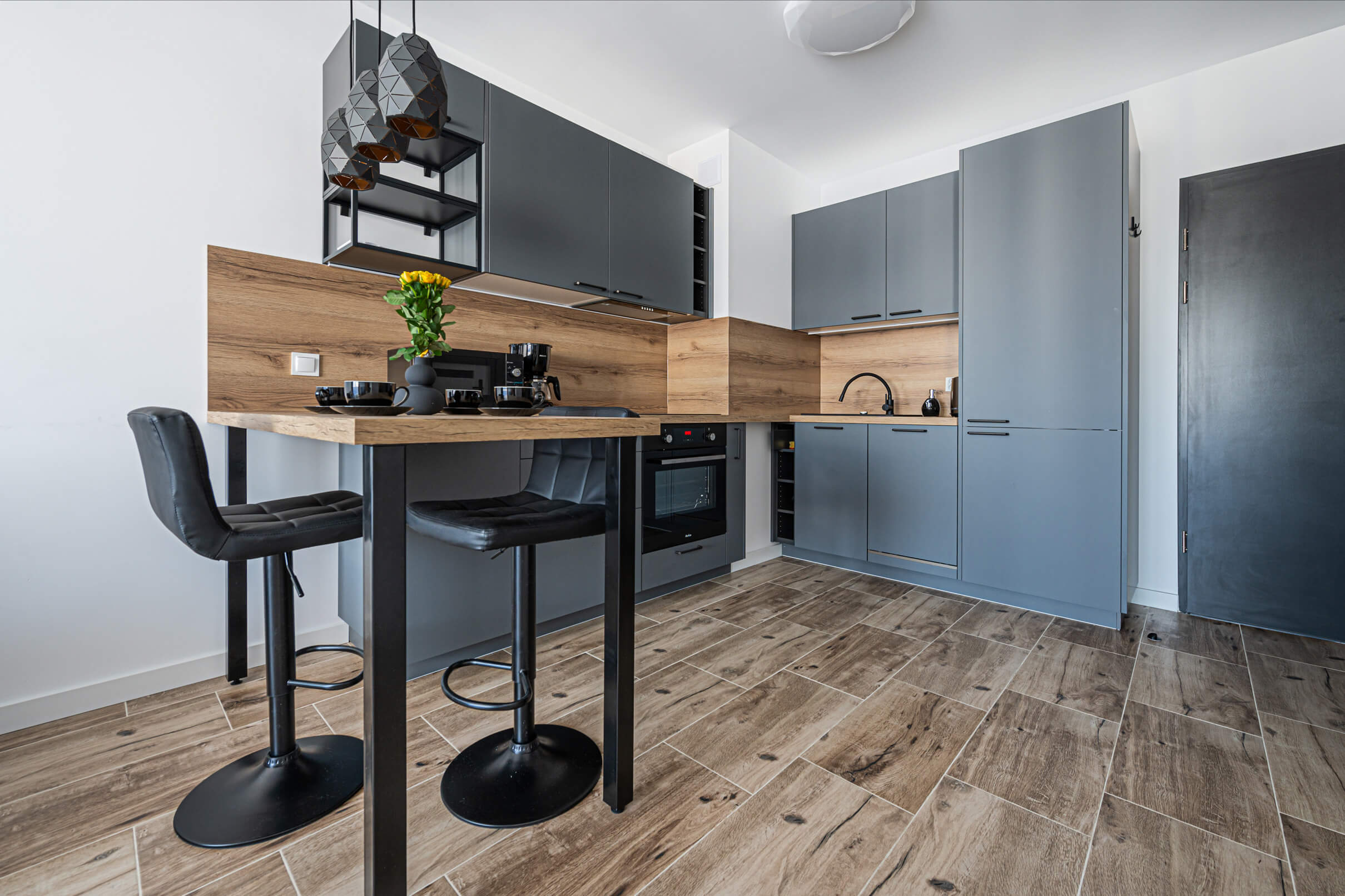 Apartament Paryż Gdańsk – kuchnia