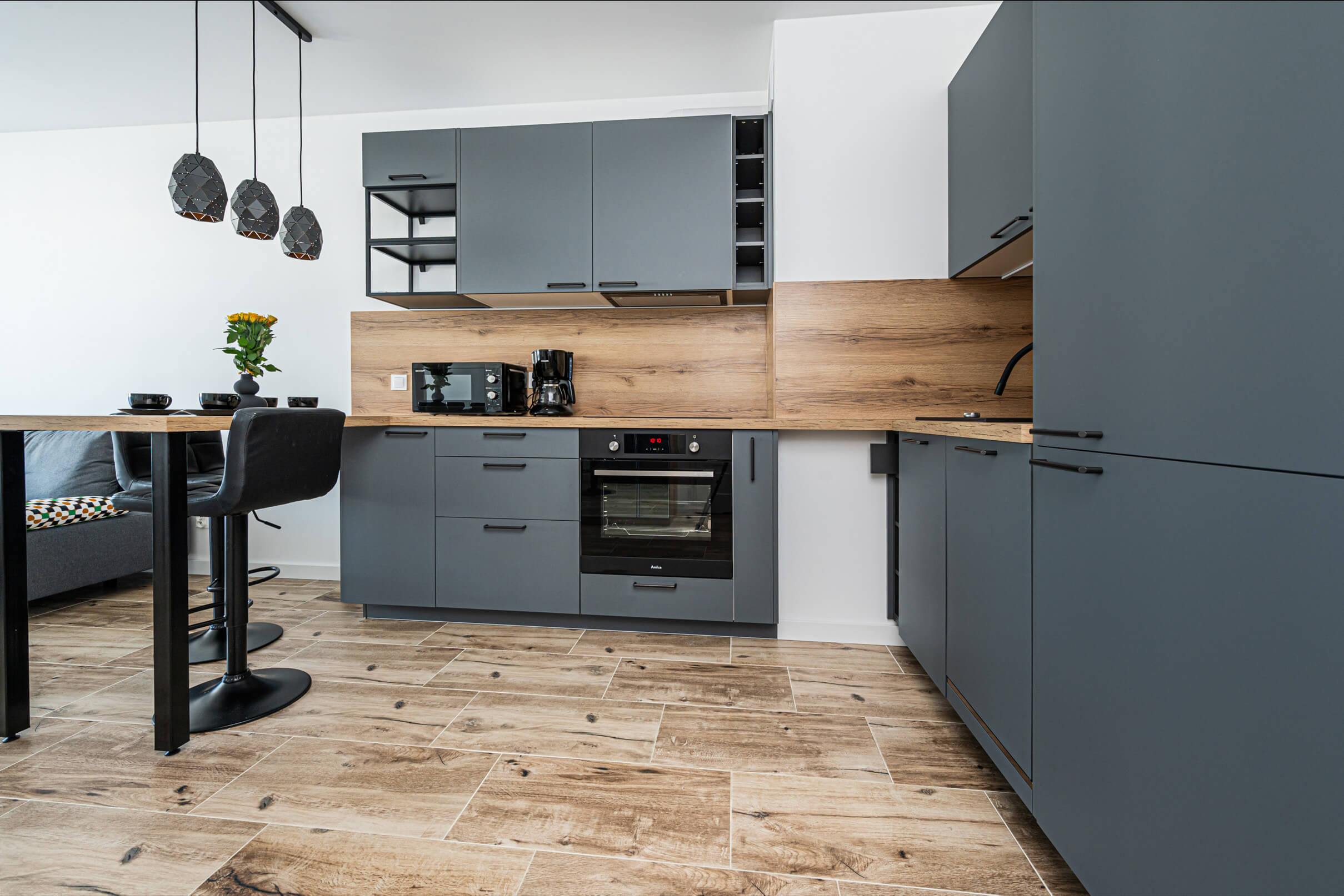 Apartament Paryż Gdańsk – kuchnia