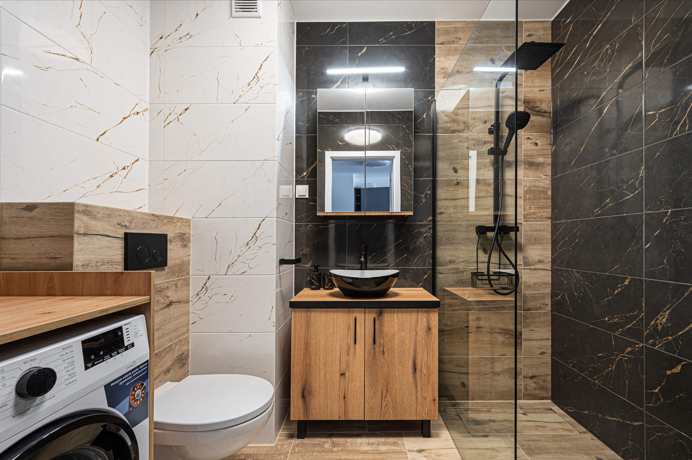 Apartament Paryż Gdańsk – łazienka