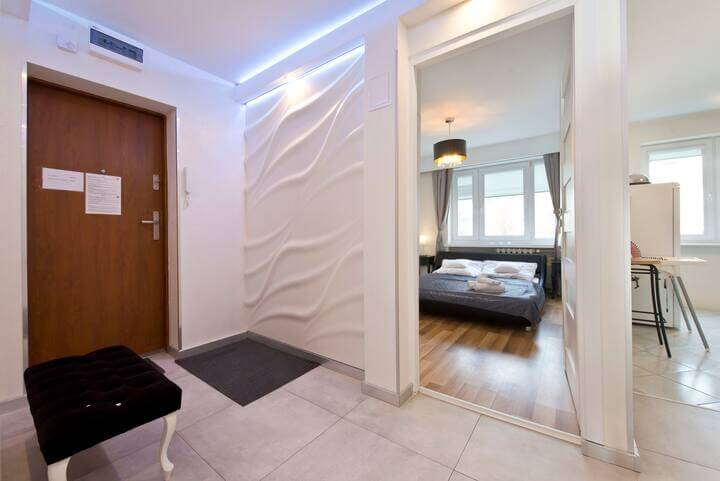 Apartament Długie Ogrody, Gdańsk – przedpokój