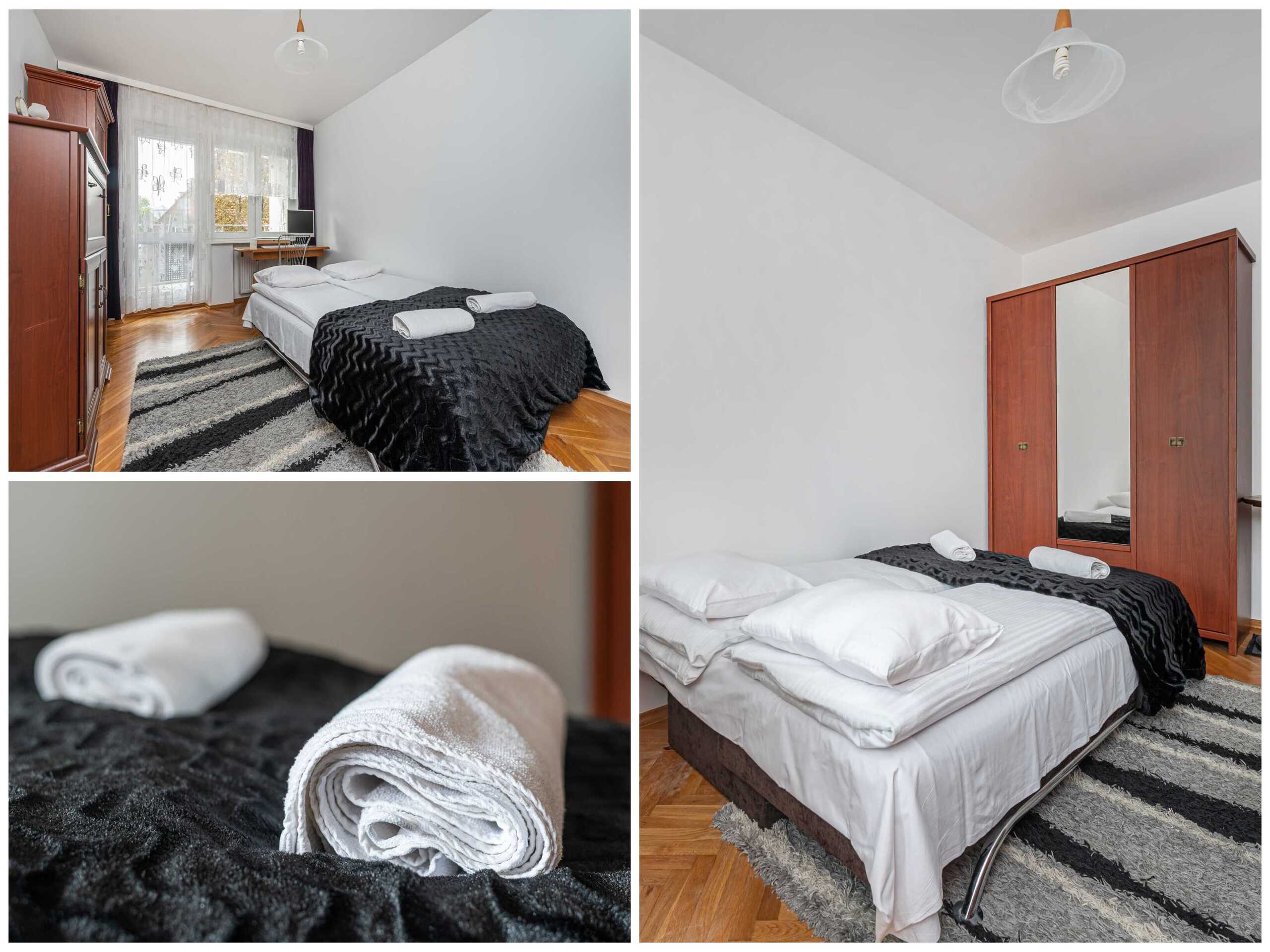 Apartament Emily Gdańsk – sypialnia