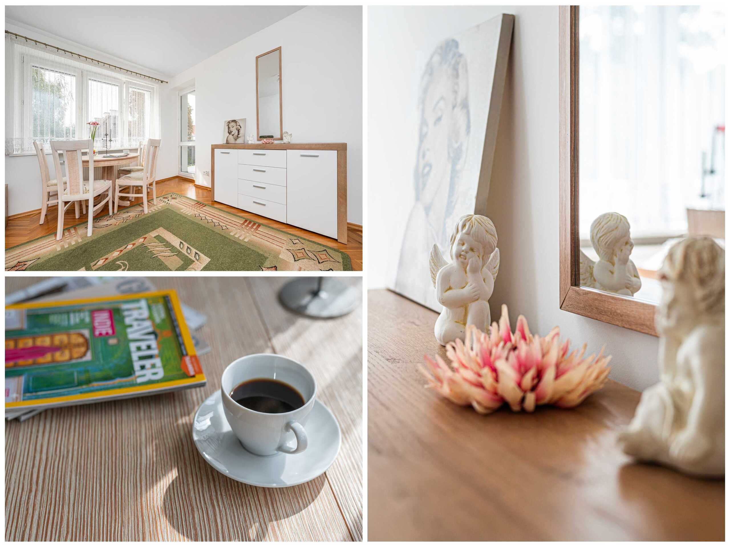 Apartament Emily Gdańsk – salon